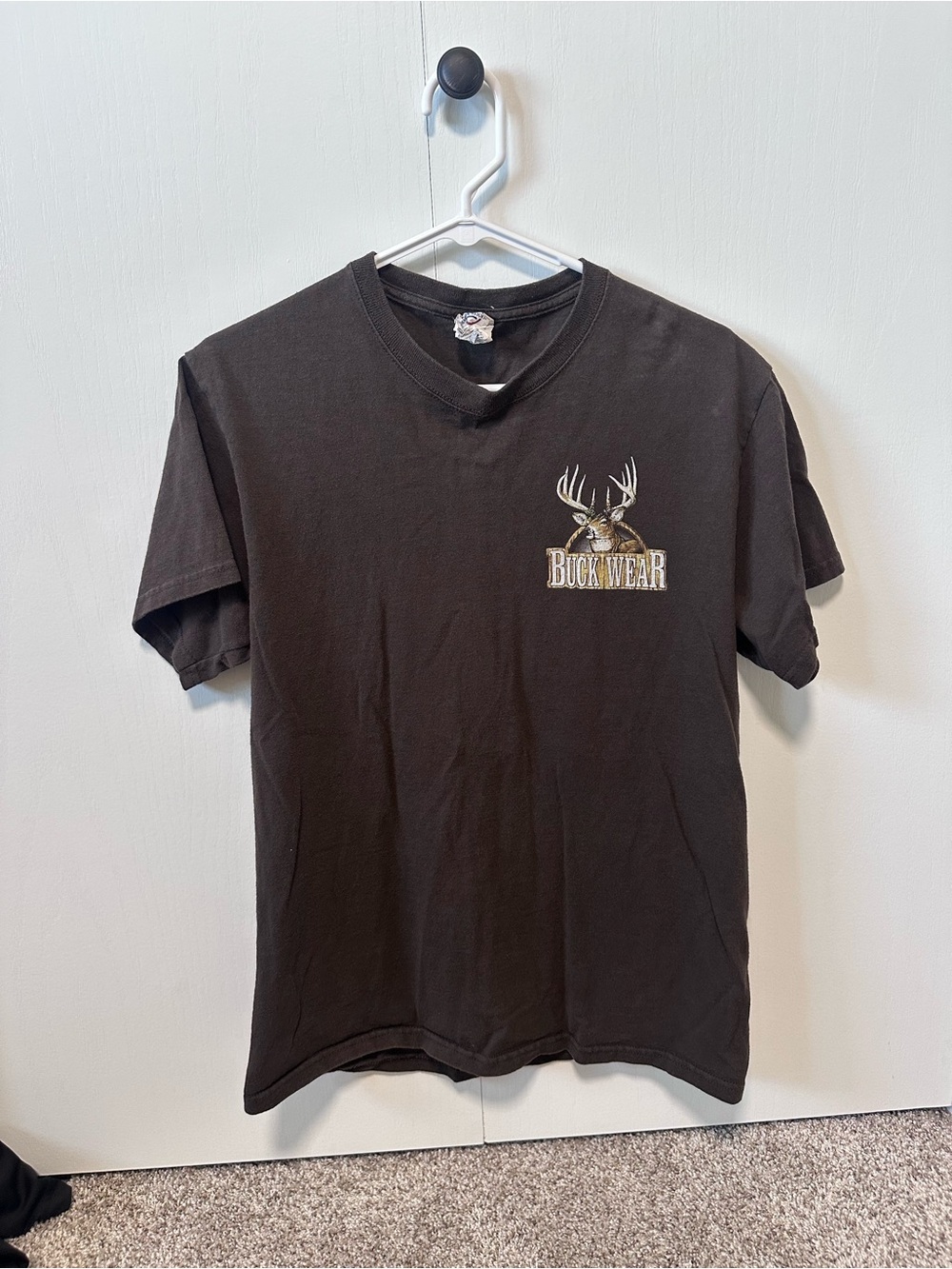 Men's Black Short-Sleeve Graphic Tee